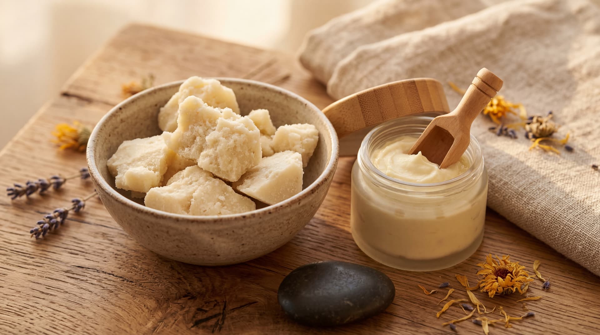 diy shea butter foot cream