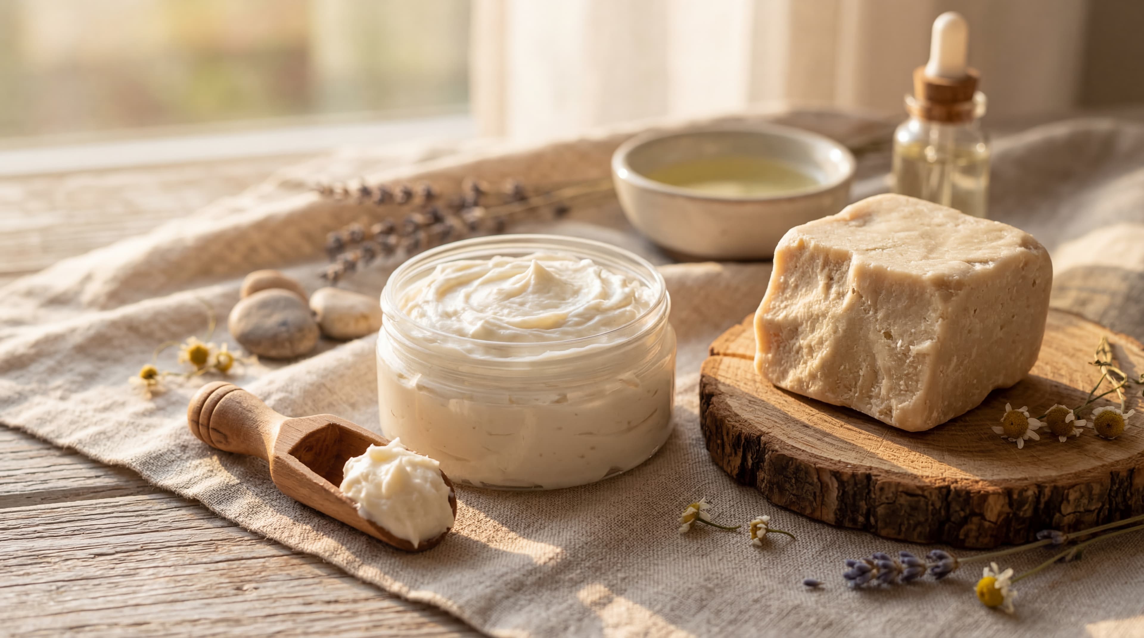 diy whipped shea butter body cream