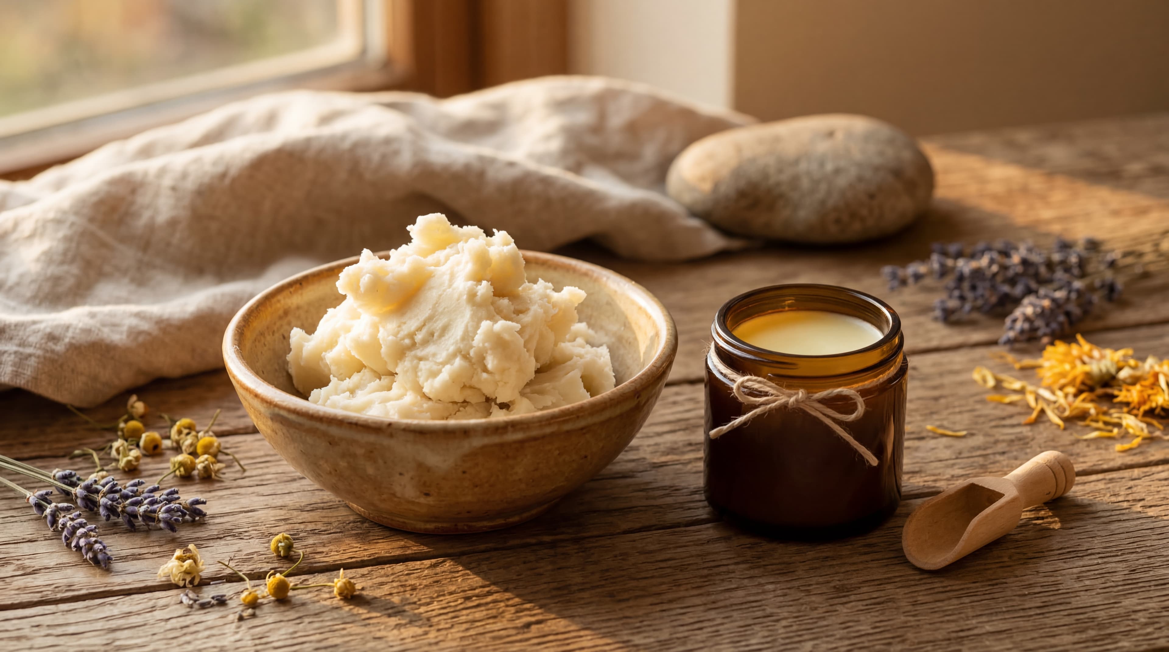 homemade shea butter baby balm