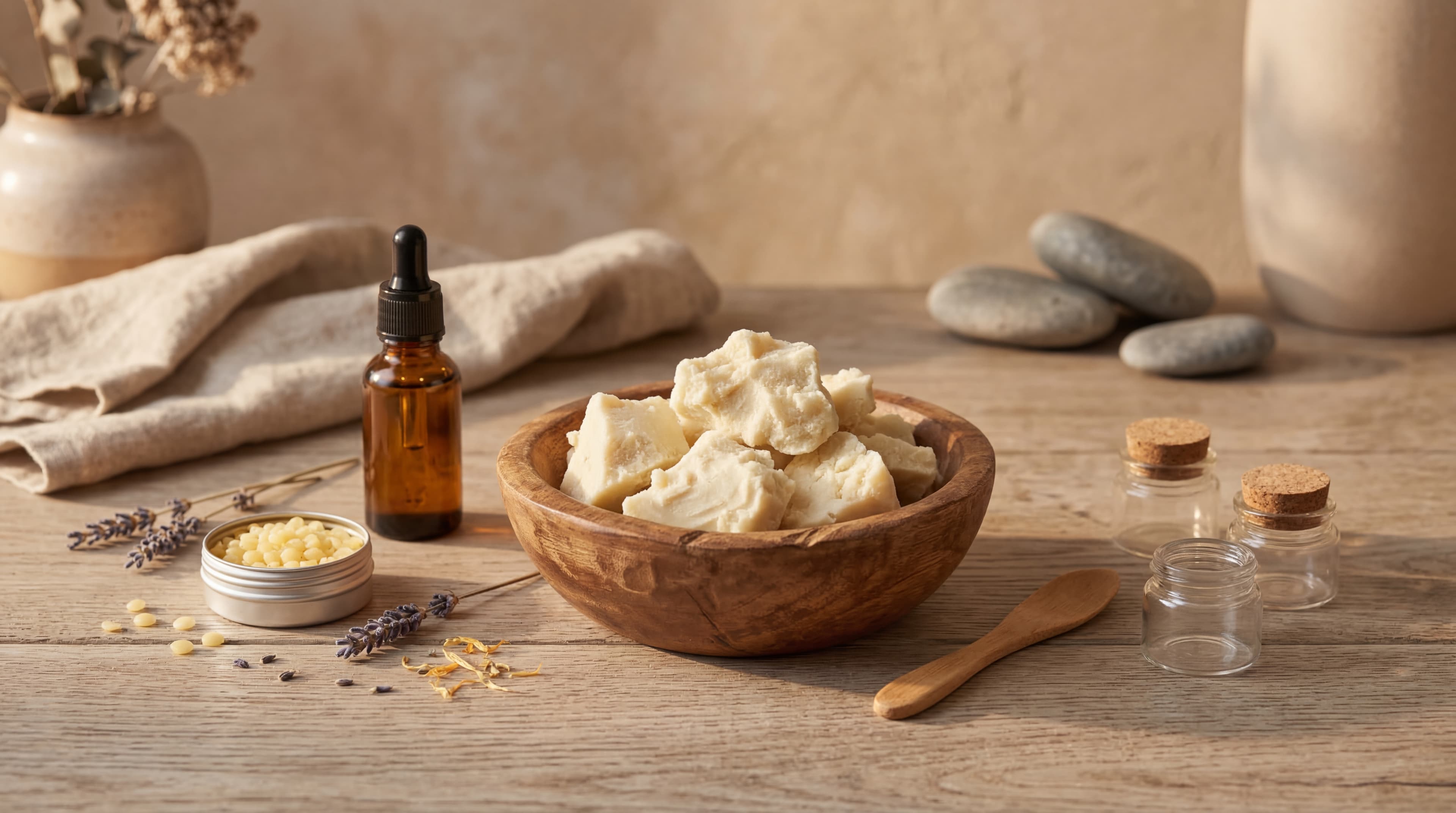 how to make shea butter lip balm