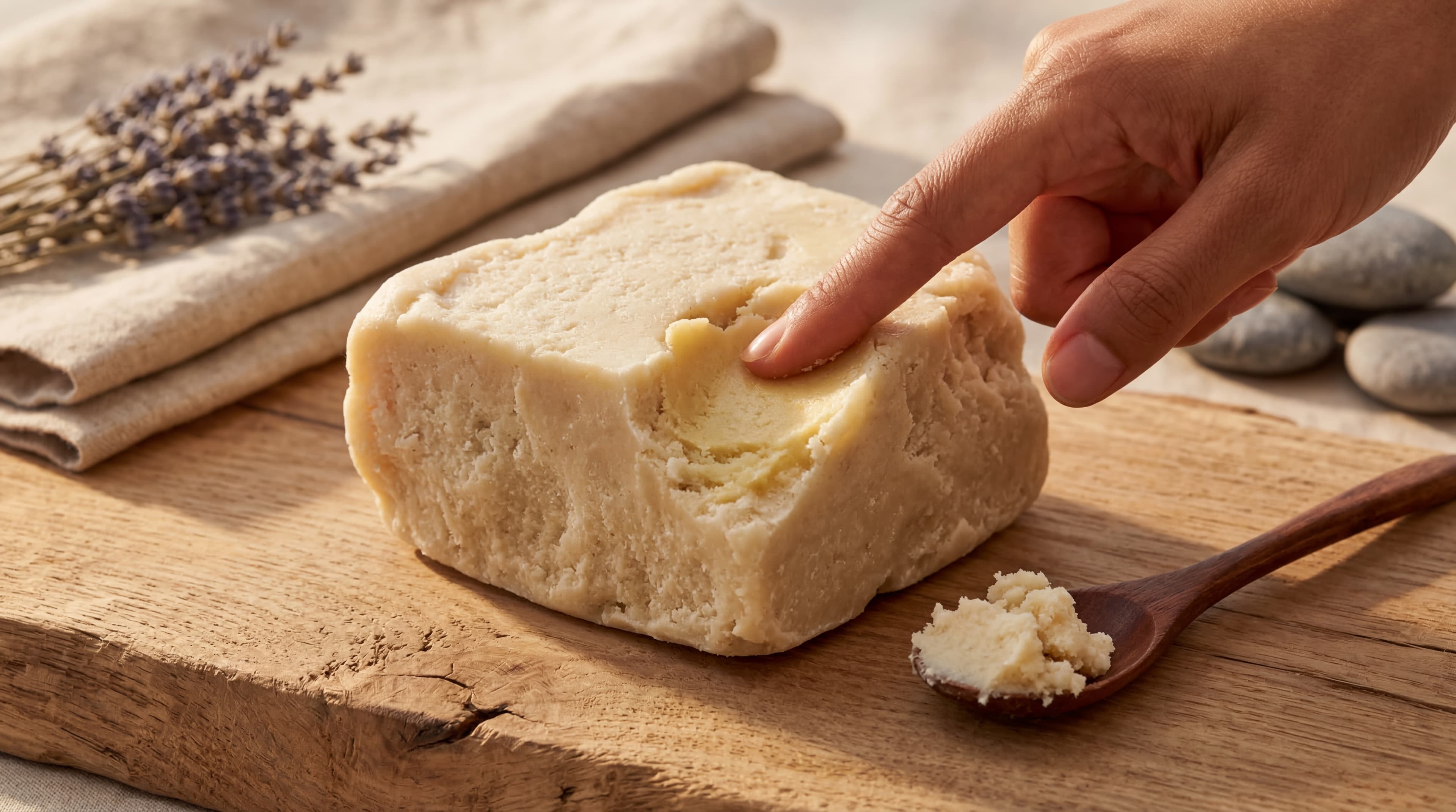 how to tell if shea butter is real