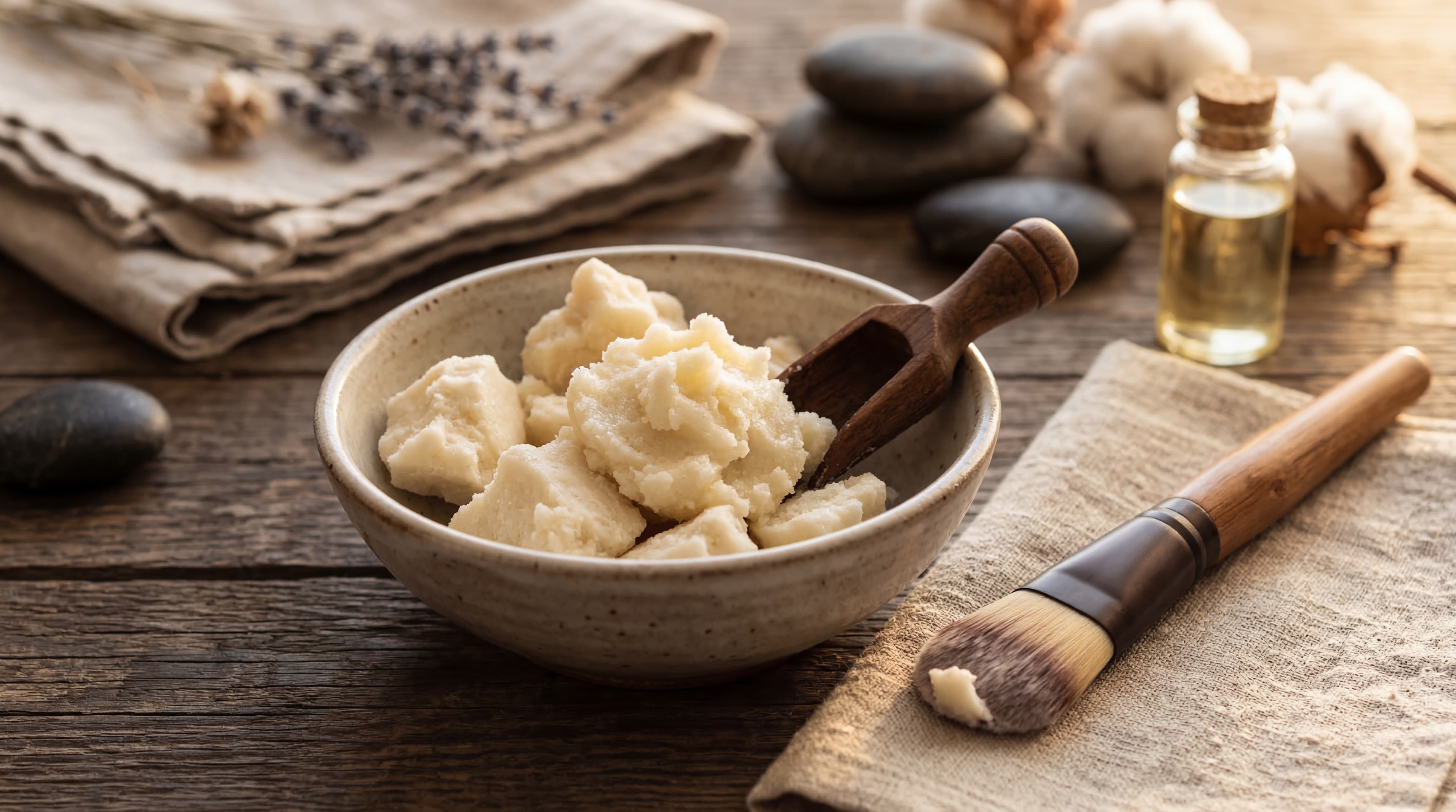 shea butter as makeup primer