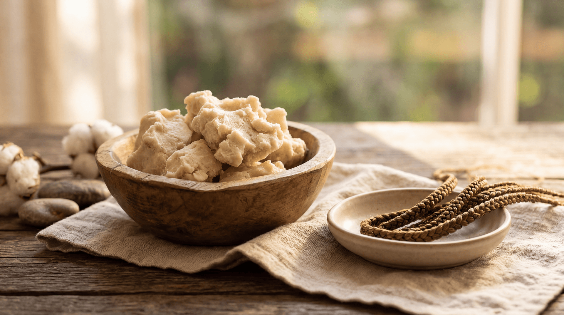 shea butter for braids