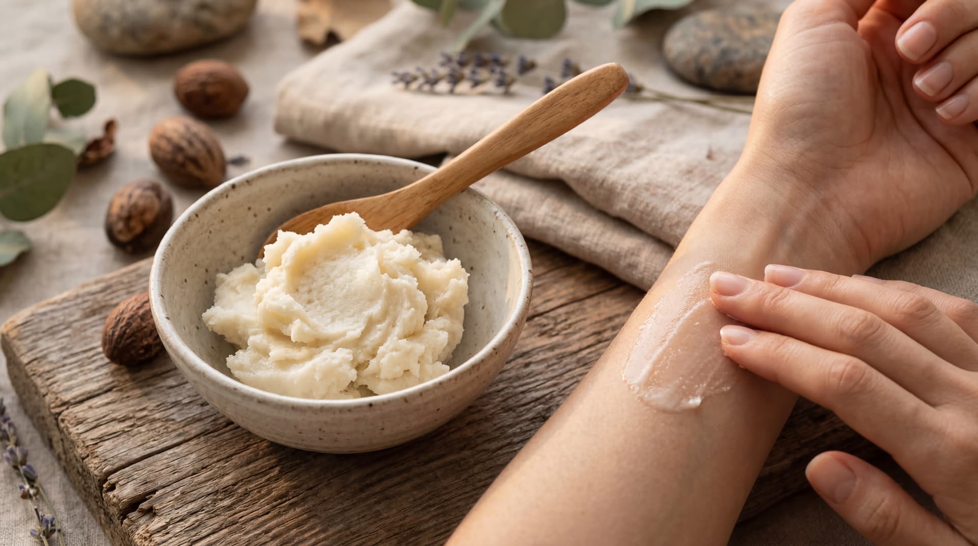 shea butter for glass skin