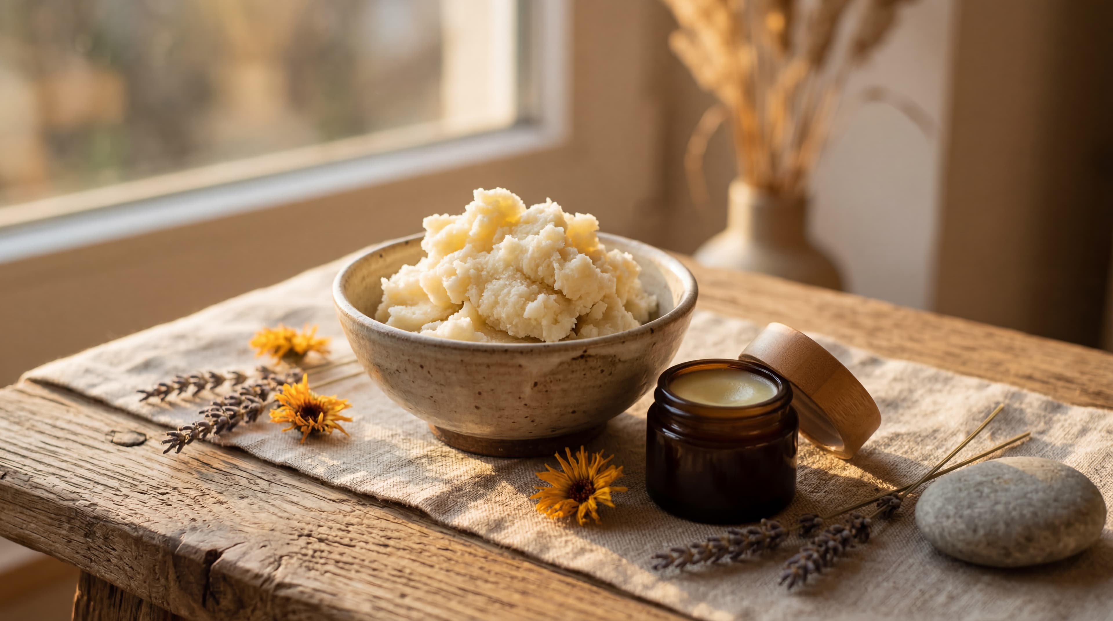 shea butter for lip care