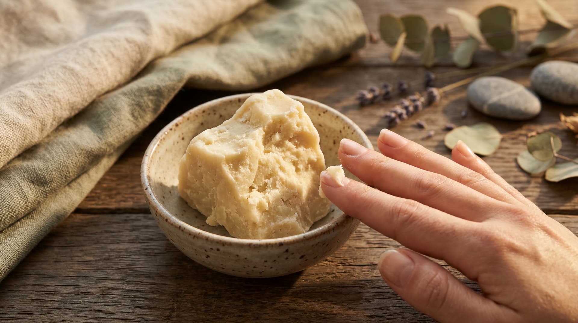 shea butter for nails and cuticles