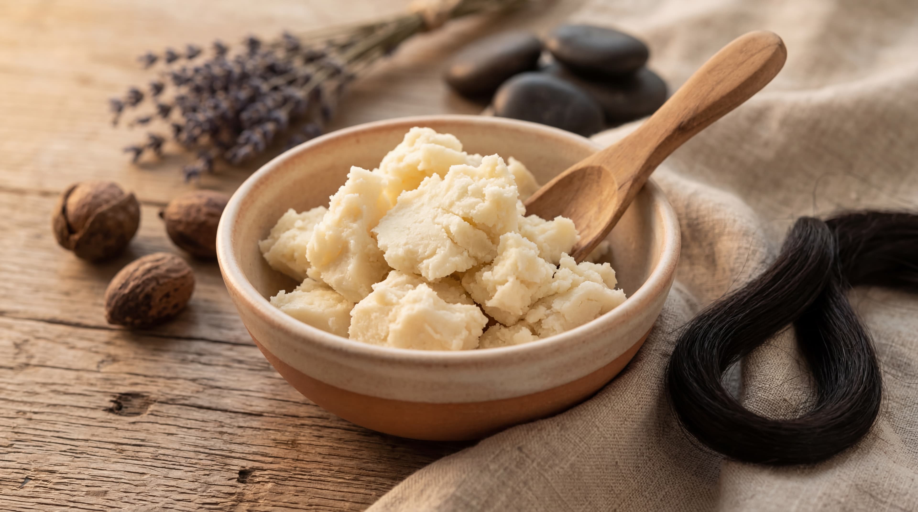 shea butter for relaxed hair