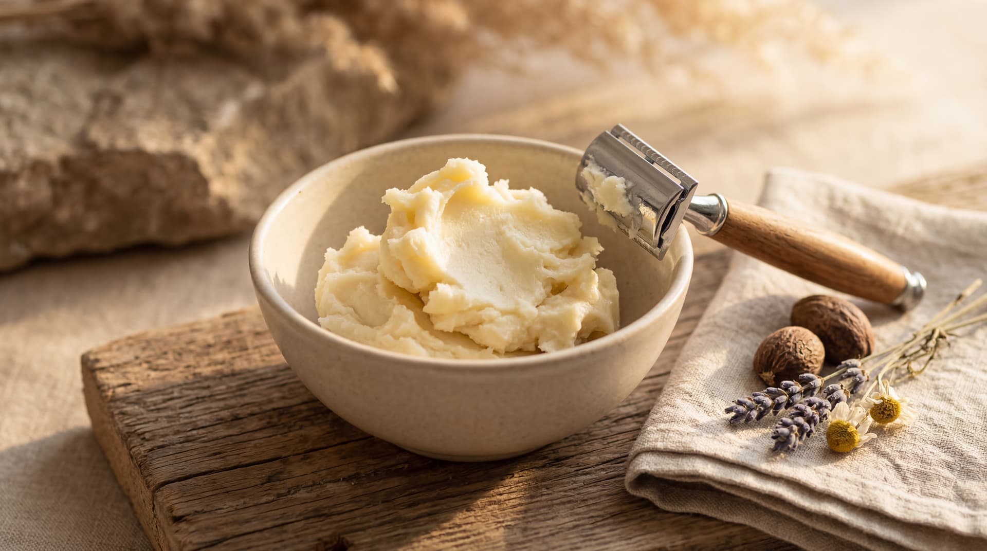shea butter for shaving