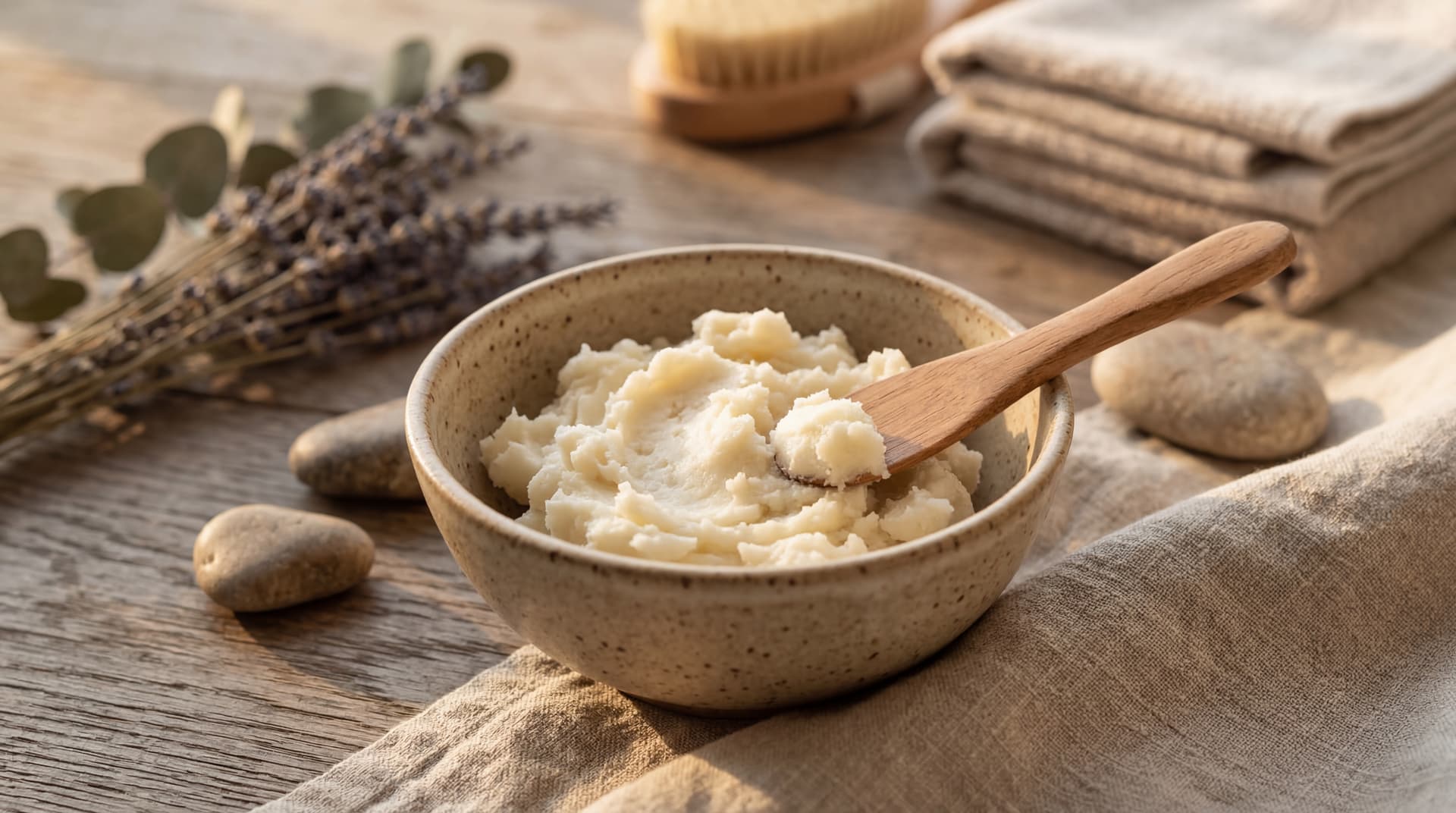 shea butter for skin prep before makeup