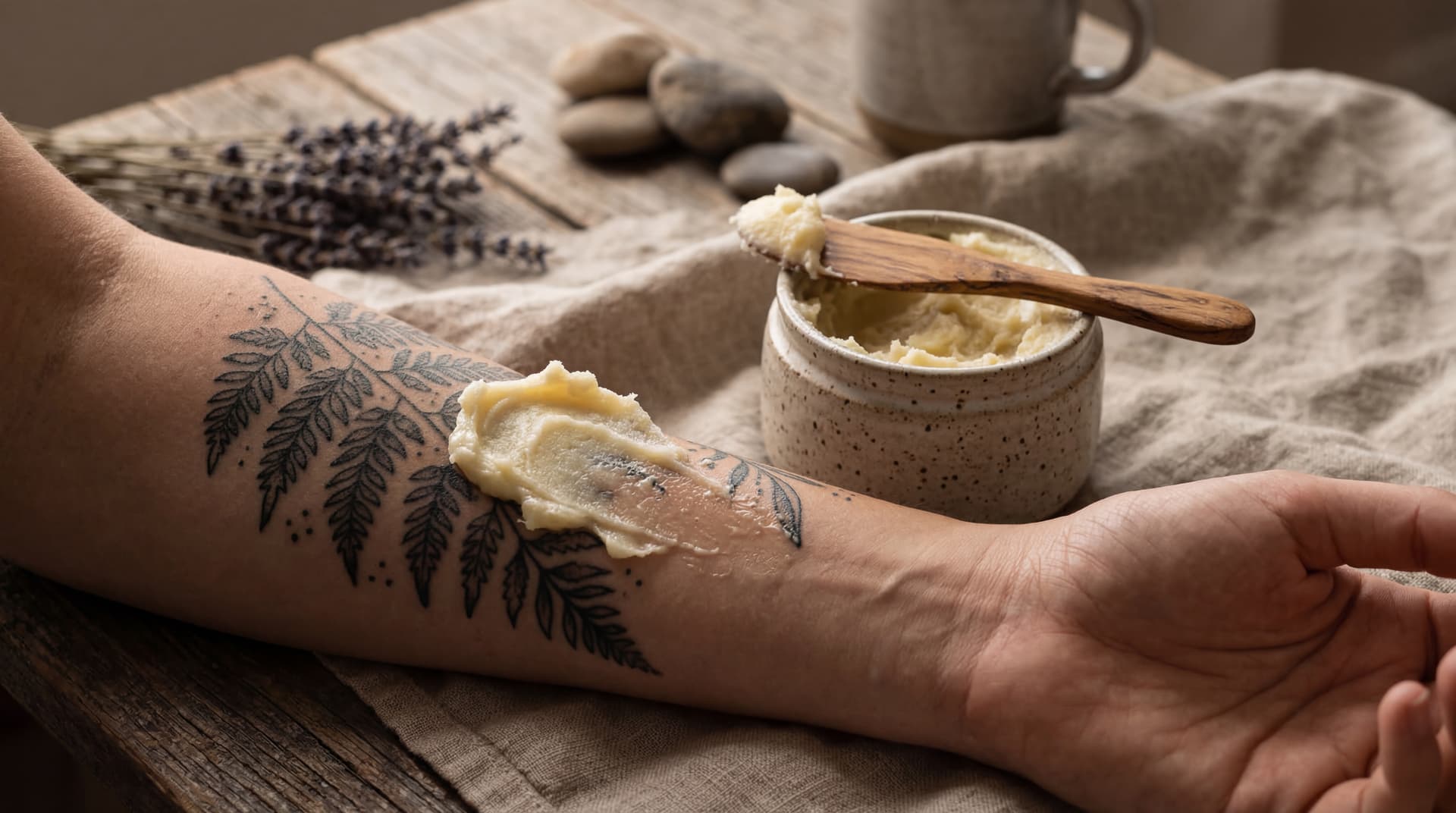 shea butter for tattoo healing and aftercare