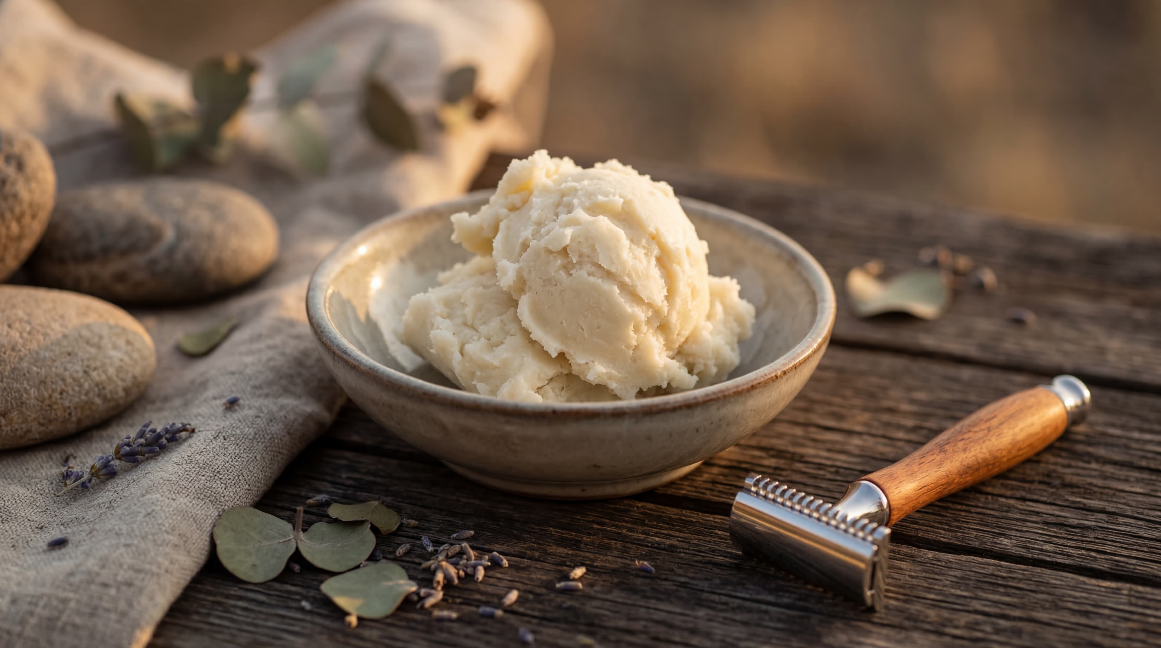 shea butter as natural aftershave