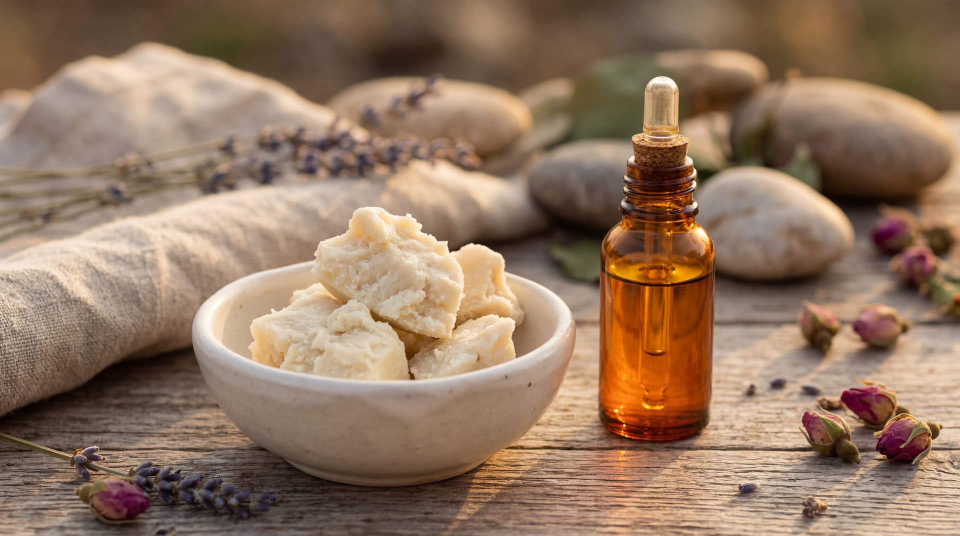 shea butter vs rosehip oil for anti-aging