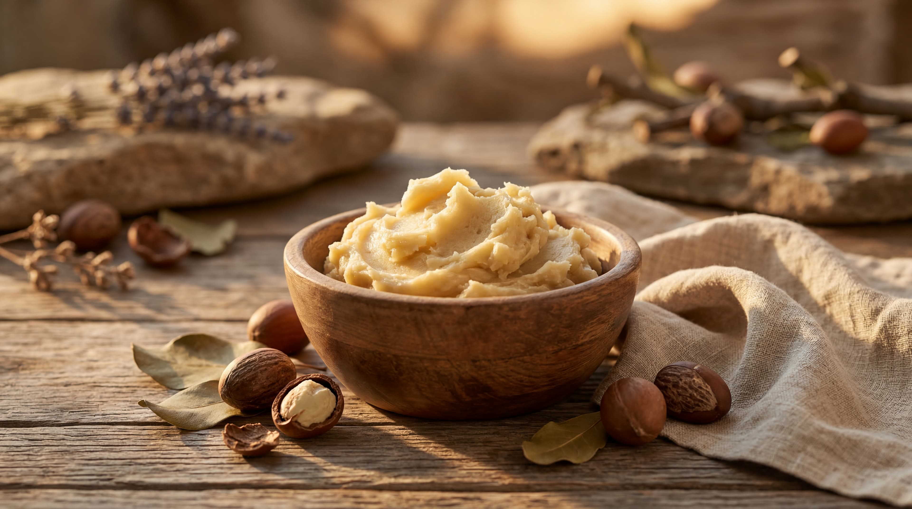 why real shea butter smells nutty